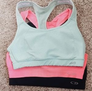 set of 3 / sports bras